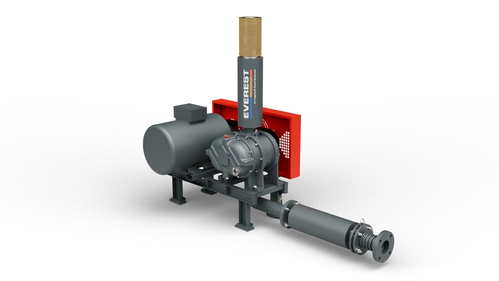Everest twin-lobe blower
