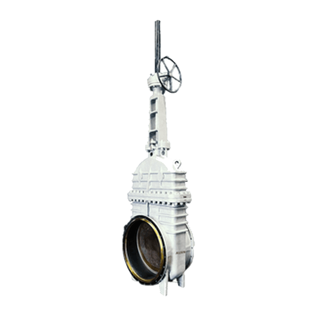ALLSEN gate valve, flanged, with rising stem