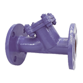 ALLSEN Y-type pipeline strainer, flanged